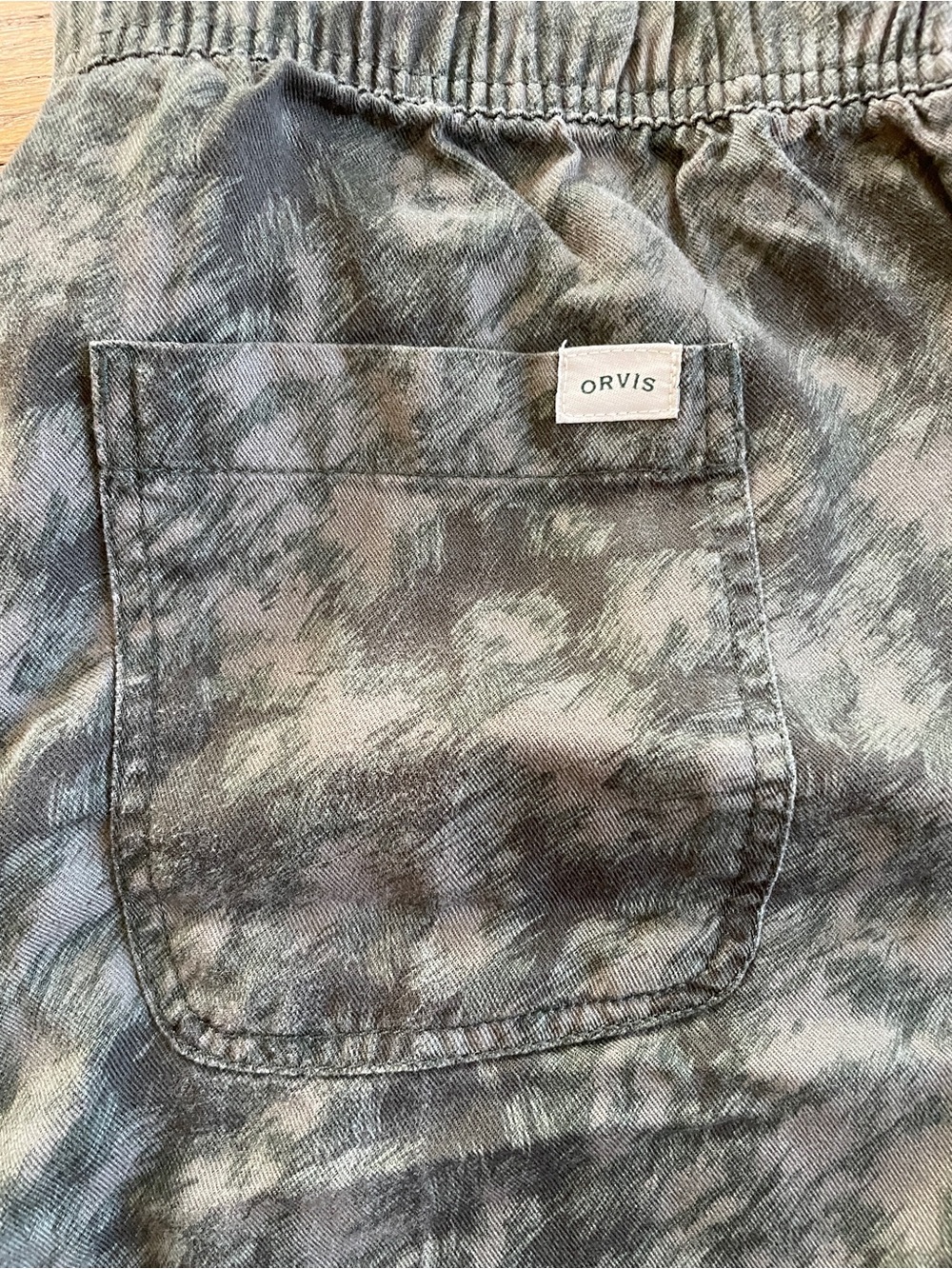 Green Camouflage Women's Jogger Pants - Picture 2 of 6
